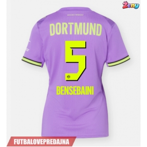 Lacne Ženy Futbalové dres Borussia Dortmund Ramy Bensebaini #5 2026-27 Krátky Rukáv - Tretina